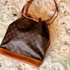 Louis Vuitton Monogram Noe GM Bucket Bag Vintage- Authentic